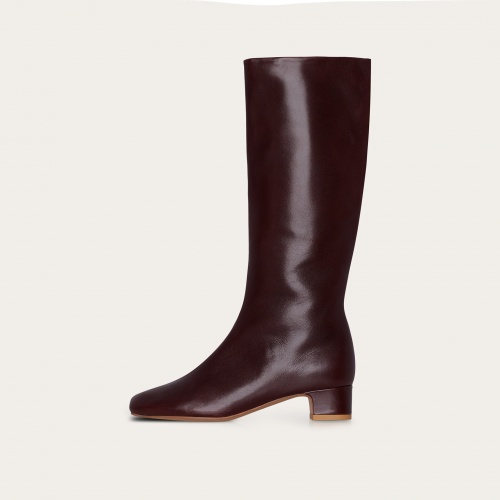 Bisou High Boots, mahogany OUTLET